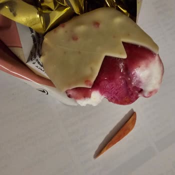 Algida Mini Dondurmadan Kırık Tahta Parçası Çıktı