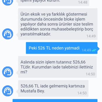 Migros Para İademi Yapmıyor