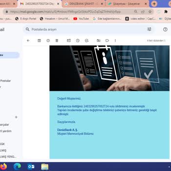 Denizbank Şube Değişikliği Hak