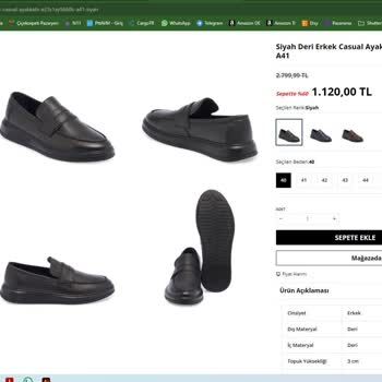 Tergan Deri Yanlış Ürünün Cezasını Da Biz Ödeyelim. Teşekkürler Tergan (! )