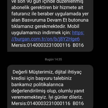 Dijital Kredi Hayal Kırıklığı: Burgan Bank Vadediyor Ama Veremiyor!