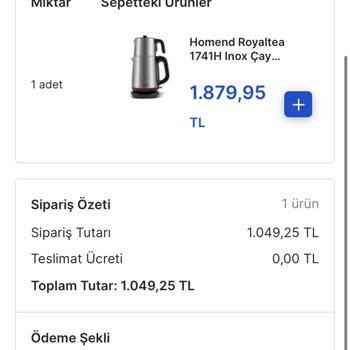 Homend Çay Makinesi Hayal Kırıklığı Ve Garanti Sorunu