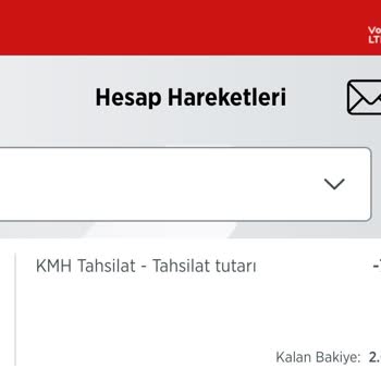 KMH Tahsilat Tutarı Ziraat Bankası