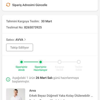Avva Giyim Geciken Sipariş Ve İletişim Sorunu