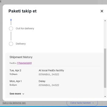 Fedex Kargo Kargo İlgisizliği