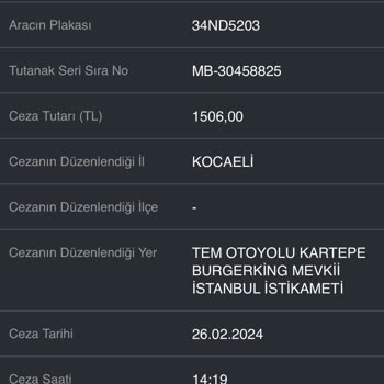 Gelir İdaresi Başkanlığı Ödenmiş Trafik Cezası Tekrar Çıkıyor
