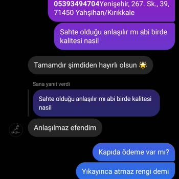 Terzi Serkan Duman Ürün Uyuşmazlığı Ve İade Sorunu