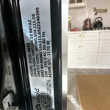 Vinola Fırın Ankastre Isı Veya Derecesi Bozuk.