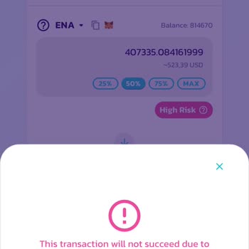 PancakeSwap Sorunu Çözülmesi