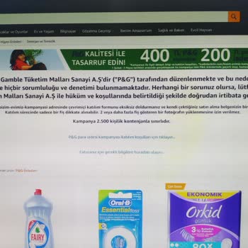 Amazon Fatura Yüzünden Kampanyaya Katılamıyorum