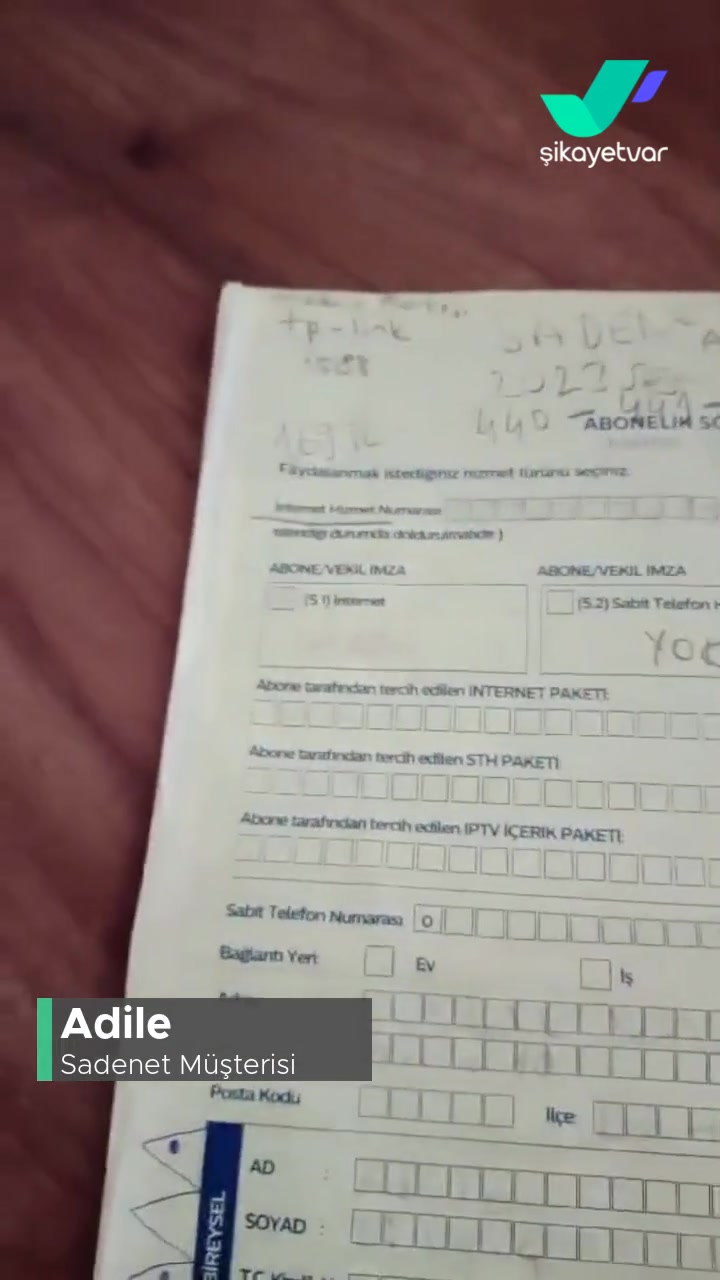 Sadenet Abonelik İptali videonun kapak resmi