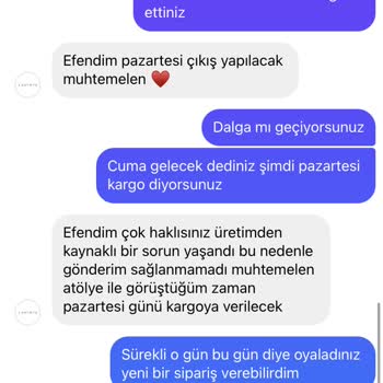 Laminta Ayakkabım Gelmedi Param İade Edilmedi