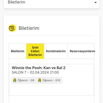 Biletinial.com Para İade Sorunu