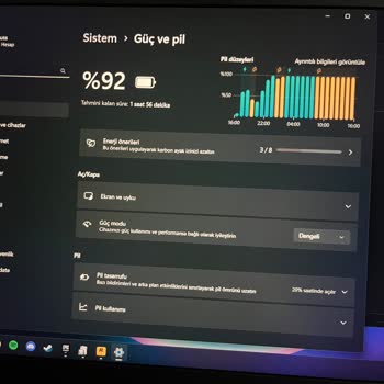 HP Victus 16 Pil Sorunu