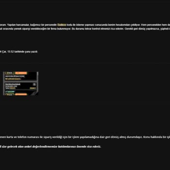 Sodexo (Pluxee) Sistem Hatası Sebebiyle Maddi Zarar
