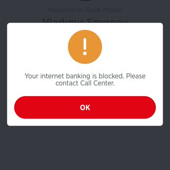 Ziraat Bankası Hesabıma Bloke Koydu