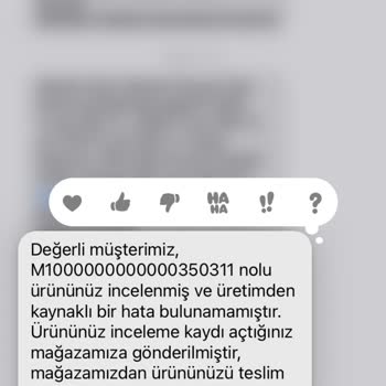 Reebok Garantisine Kullanıcı Hatası Olmamasına Rağmen 2 Kez Red.