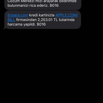 Apple Ücret İadesi Talebi