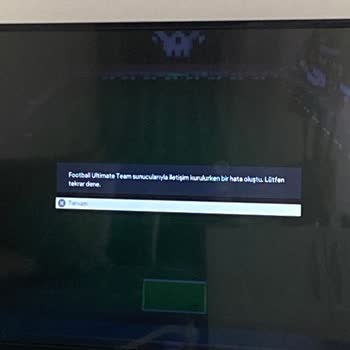 EA Sports Fifa24 Ut Sunucularıyla İletişim Kurulurken Bir Hata Oluştu