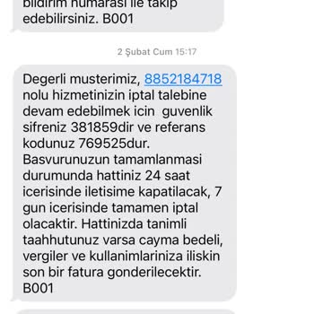 Türk Telekom Telekom'da Hizmet Alamadan Cayma Bedeli Çilesi
