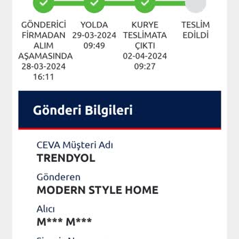 CEVA Logistics Kargom Bir Haftadır Gelmedi