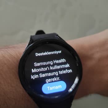 Samsung Watch 6 Tansiyon Ve EKG Ölçmüyor!