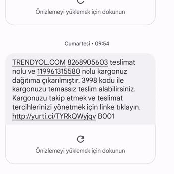 Trendyol Ulaşmayan Kargo / CİMER Şikayet