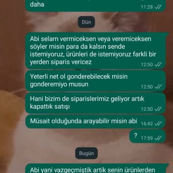 Toptan Kavanoz İade Ve İptal Yapmıyor, Ürünleri Göndermiyor.