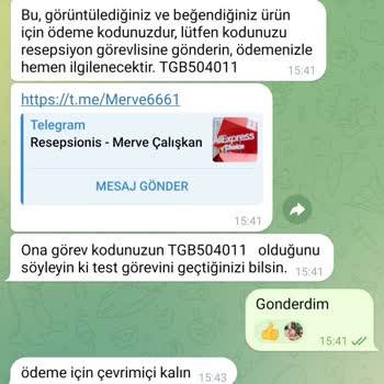 Telegram Trendyol Ürün Beğenme Para Kazandırma
