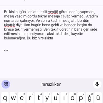 Armut Ücret İadesi İstiyorum