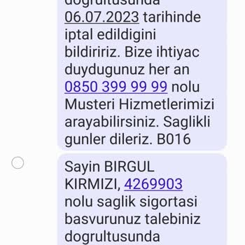 Allianz Sigorta Allianz Kullanılmayan Sigortanın Parasını İade Etmedi