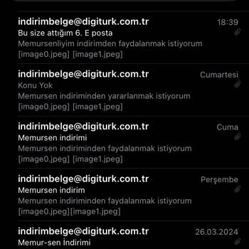 Digiturk Memur-sen İndirimi Vermiyor Mailler İletilmiyormuş