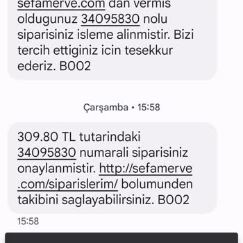 Sefamerve Tesettür Mayo Aldım Bir Hafta Oldu Gelmedi