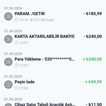 Paycell Hesapta Para Kaybı