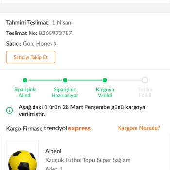 Trendyol Express Gelmeyen Kargo Yeter Artık