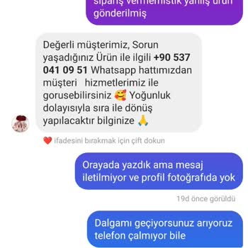 Beste_cocuk_giyim (Instagram) Yanlış Ürün Geldi Ve Engellediler