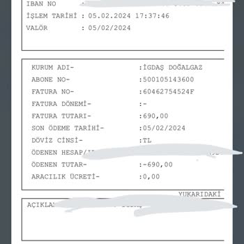 İGDAŞ 1 Nisan 2024 Fatura Sorunu