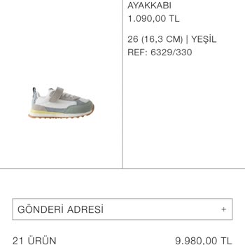 Zara 20 Gün Sonraya Teslim Ediyor