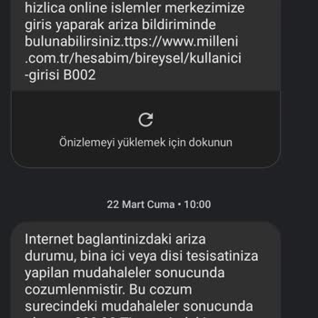 Millenicom Haksız Yere Fatura Oluşturdu.