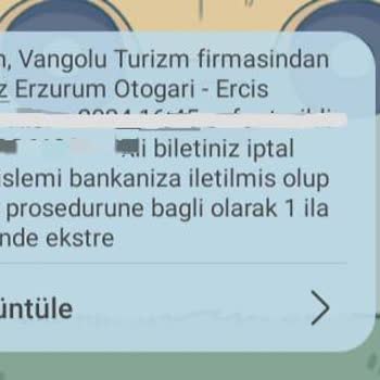 Obilet Bilet Ücretimi İade Etmiyor