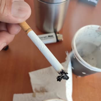 Philip Morris Uzun Marlboro Ve L&M Sigaralarındaki Odun Parçaları