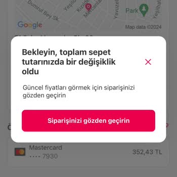 Yemeksepeti Marketin Hatalı Sistemi Ve Müşteriyi Umursamaması
