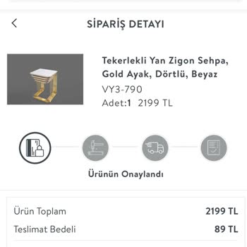 Vivense Ürün Siparişi 1 Ay Oldu Hala Kargolanmadı