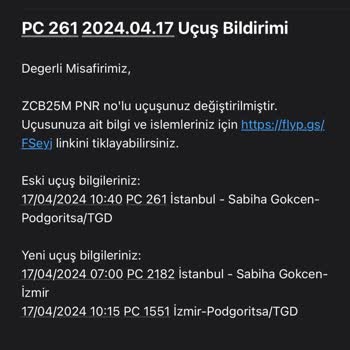 Pegasus Kafasına Göre Bilet Düzenliyor!