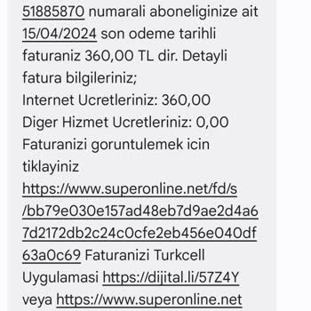 Turkcell Superonline Habersiz Tarife Değiştirme