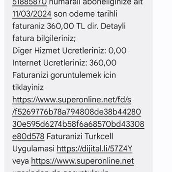 Turkcell Superonline Habersiz Tarife Değiştirme