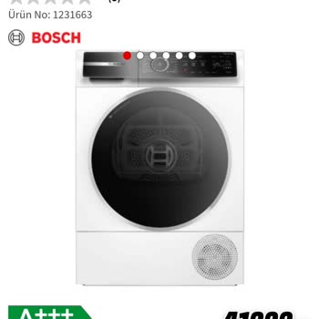Media Markt - Bosch Kurutma Makinesi Siparişi Sorunu