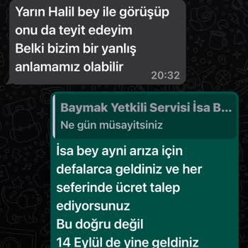 Baymak Kombi Sürekli Arızalı