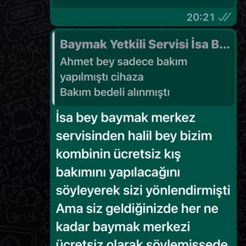 Baymak Kombi Sürekli Arızalı