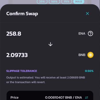 PancakeSwap Ena USDT Web3